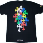 Chrome Hearts Cross Cemetery Tee Multi Color