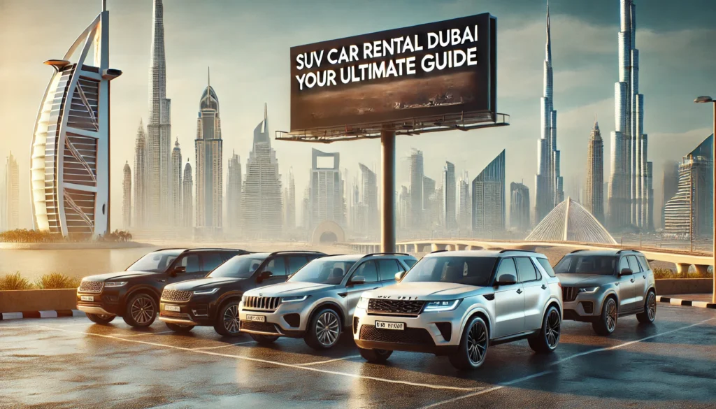 SUV Car Rental Dubai: Your Ultimate Guide
