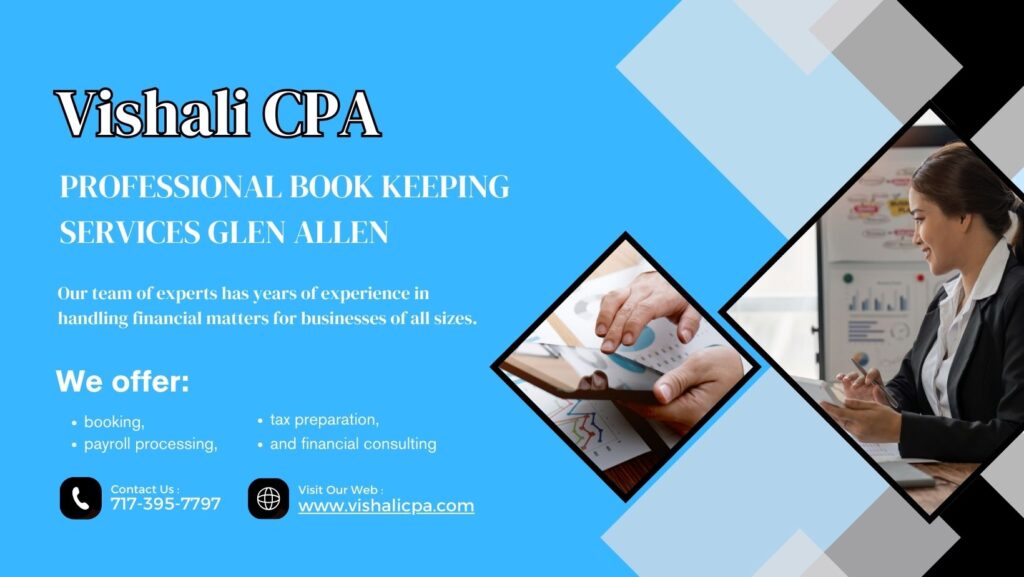 Professional book keeping services Glen Allen