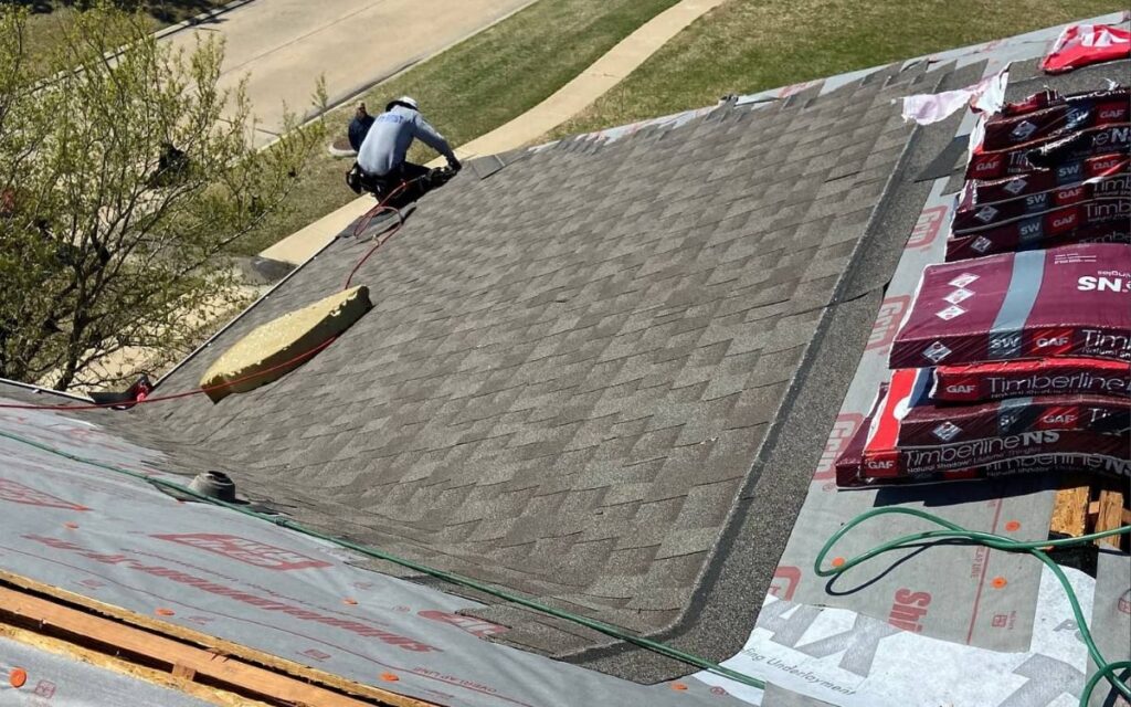 asphalt shingles installation